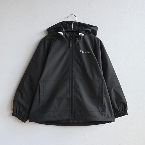 《Façade 2024SS》Mori windproof jacket / black