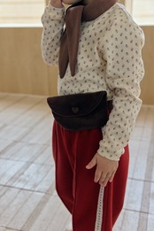【取寄】MOME ソフトフラワーTシャツ|秋服|韓国子供服| 26/AT