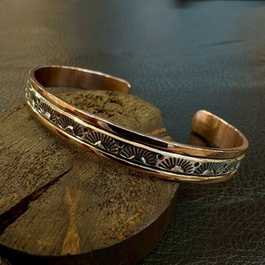 ランドンセカテロ(Landon Secatero) カッパー&シルバーコンビバングル