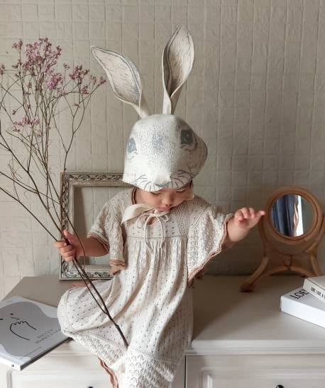 即納】frida's tierchen® RABBIT HEADPIECE silver ♡ | Moon port