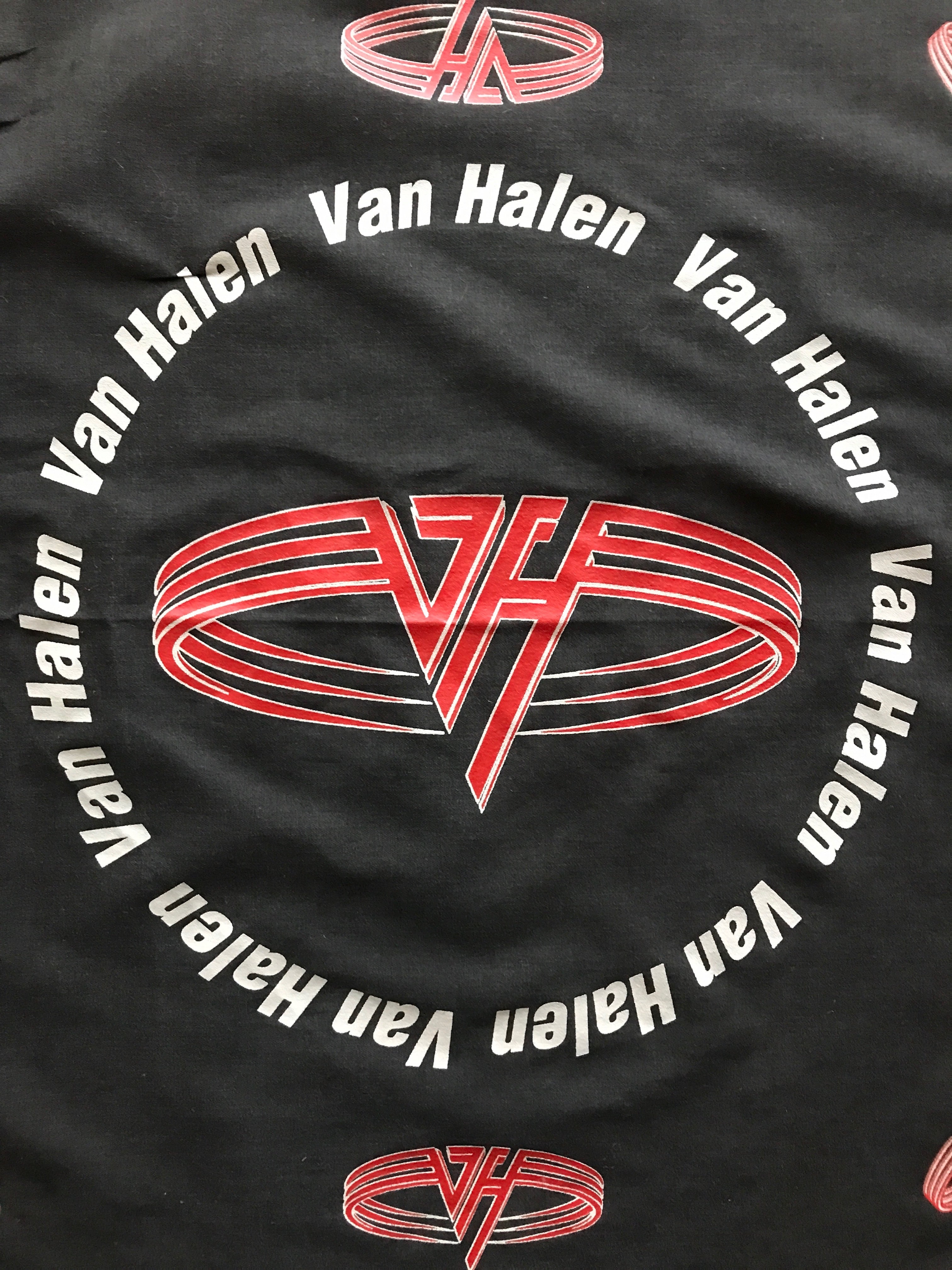 90's Van Halen バンダナ ブラック