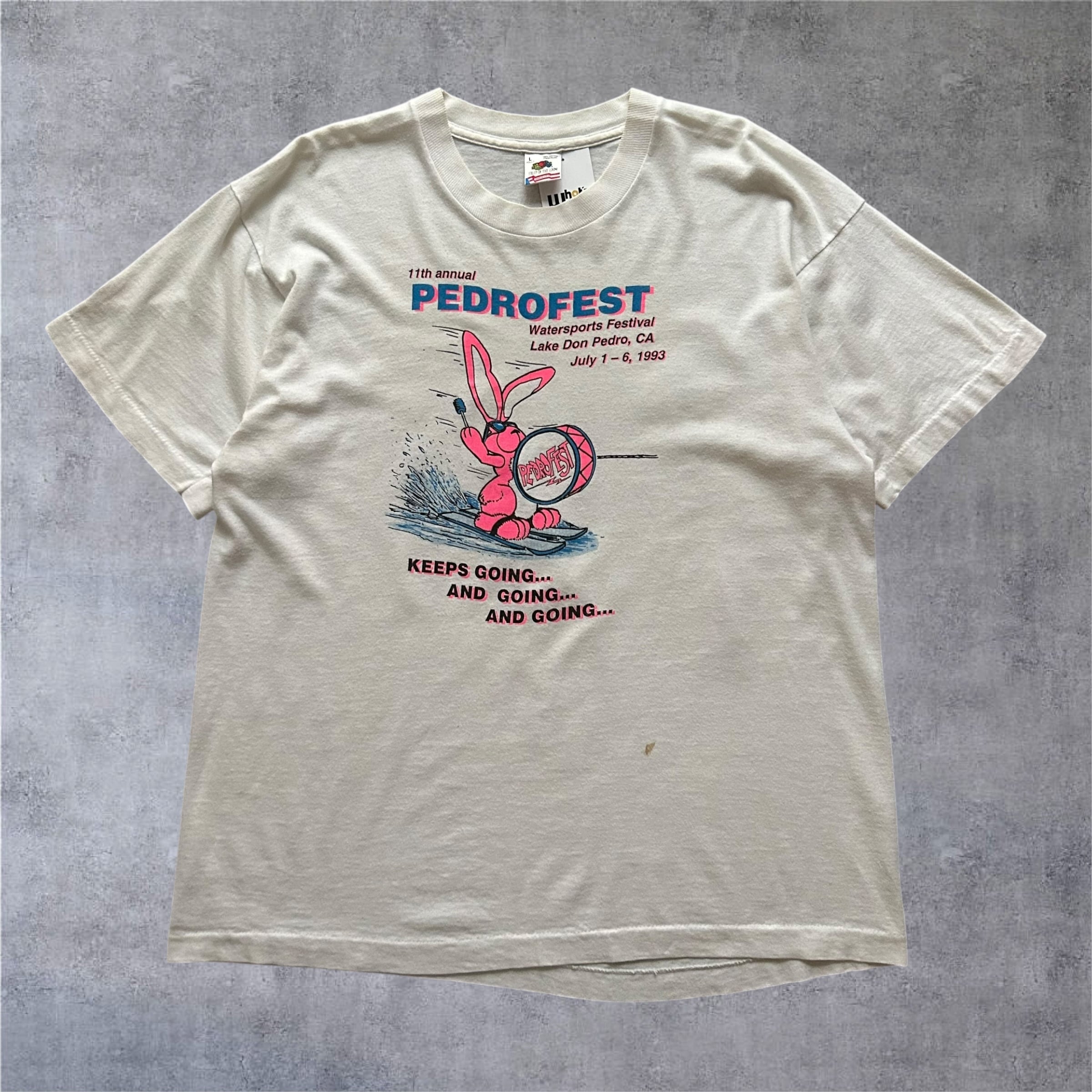 1993s Pedrofest "Energizer Bunny Parody" T-shirt【高円寺店】