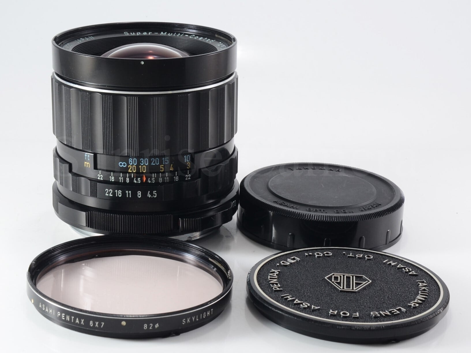 PENTAX Super Multi Coated TAKUMAR 6×7 75mm F4.5 整備済