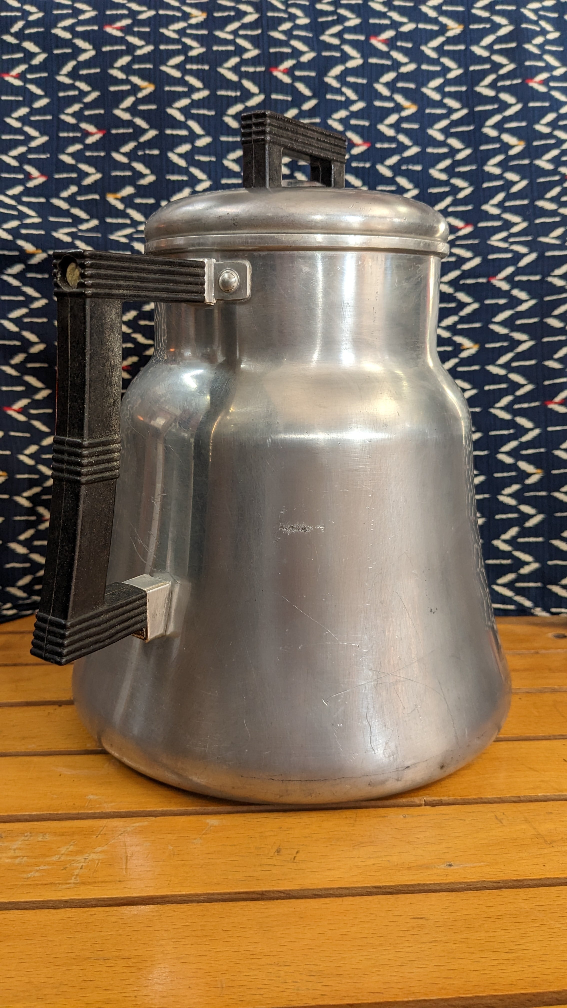 Vintage WEAREVER No3012 Aluminium Percolator Kettle made in USA