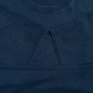 【USA古着】血液センター ワンポイント ロゴ バックプリントTシャツ フットボール イラスト 半袖 us古着