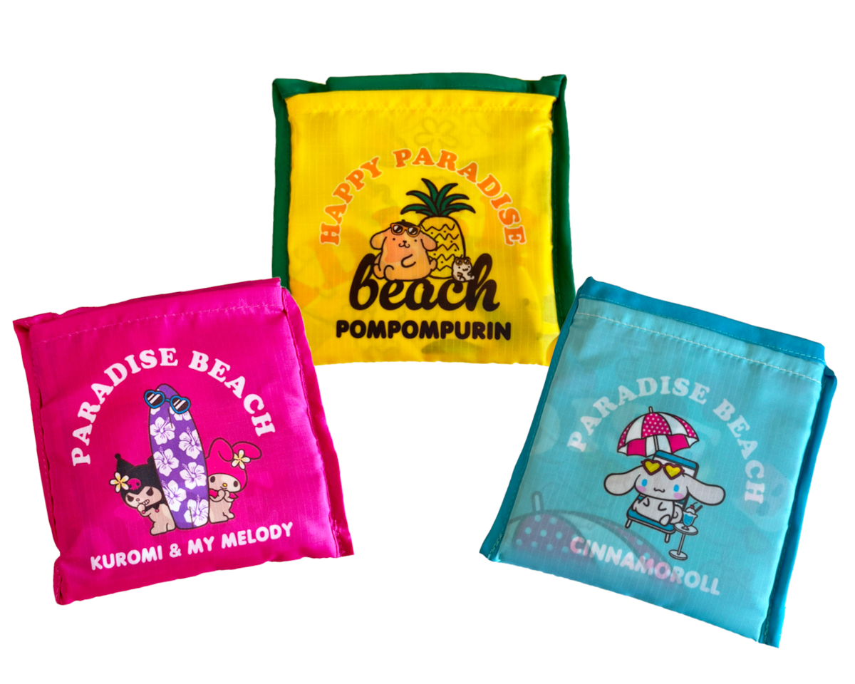 サンリオ 日焼け キャラクター エコバッグ 3種セット [正規品