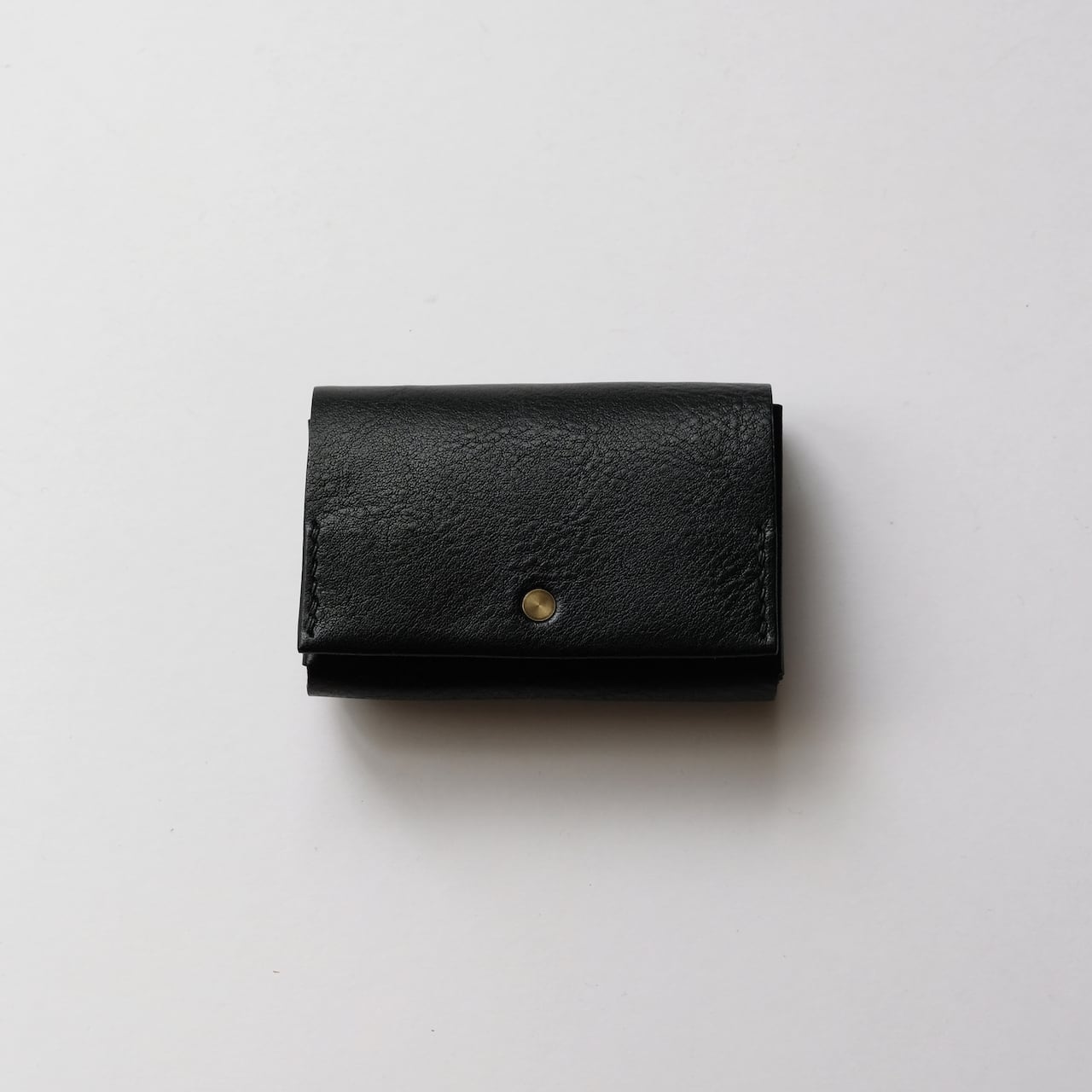 cmw-01 / mini wallet - bk - vacchetta