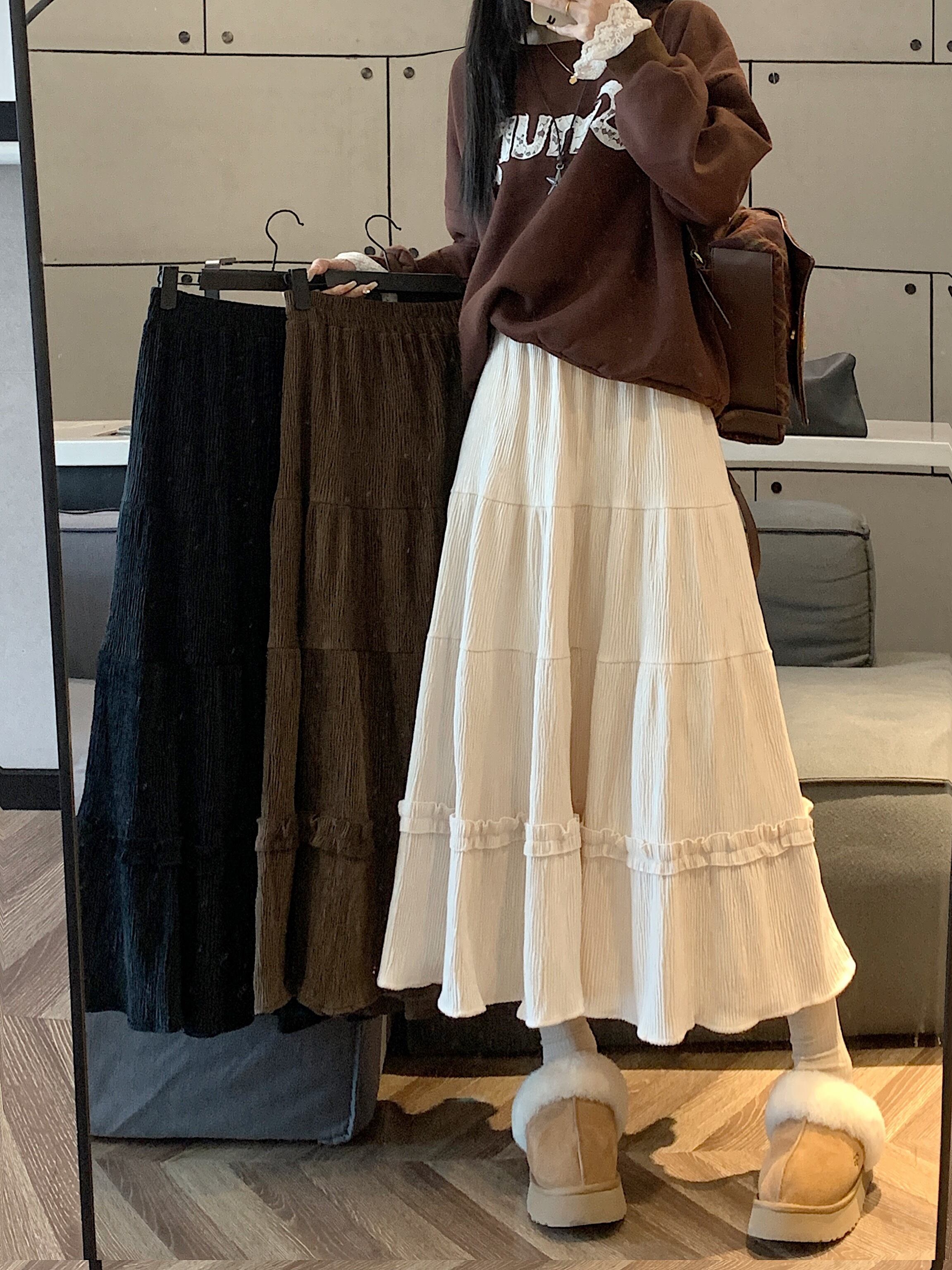 ハイウエストAラインスカート K2207 | udresser