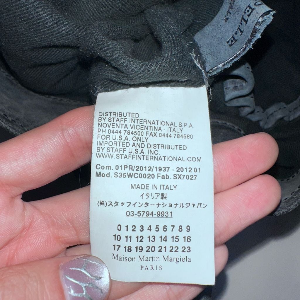 Maison Martin Margiela メゾン マルタン マルジェラ 12SS LEATHER