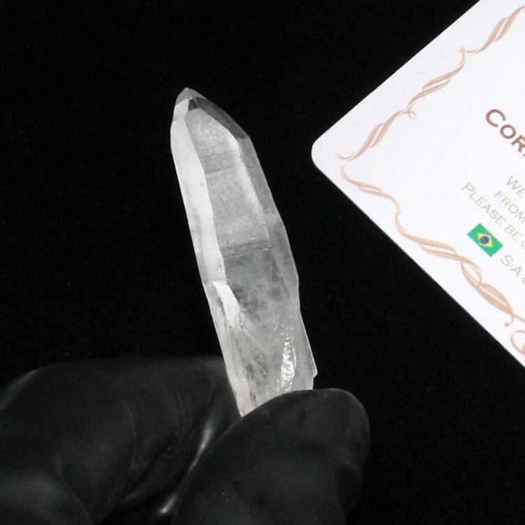 レムリアンシード 水晶 原石 ブラジル ミナスジェライス州 コリント産 証明書付属 一点物 271-207