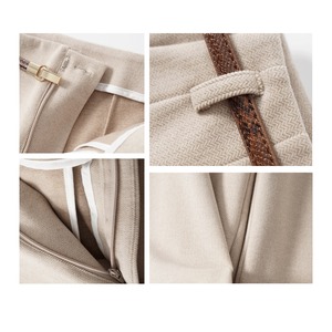 ルーズドレープストレートパンツ 4color A00116