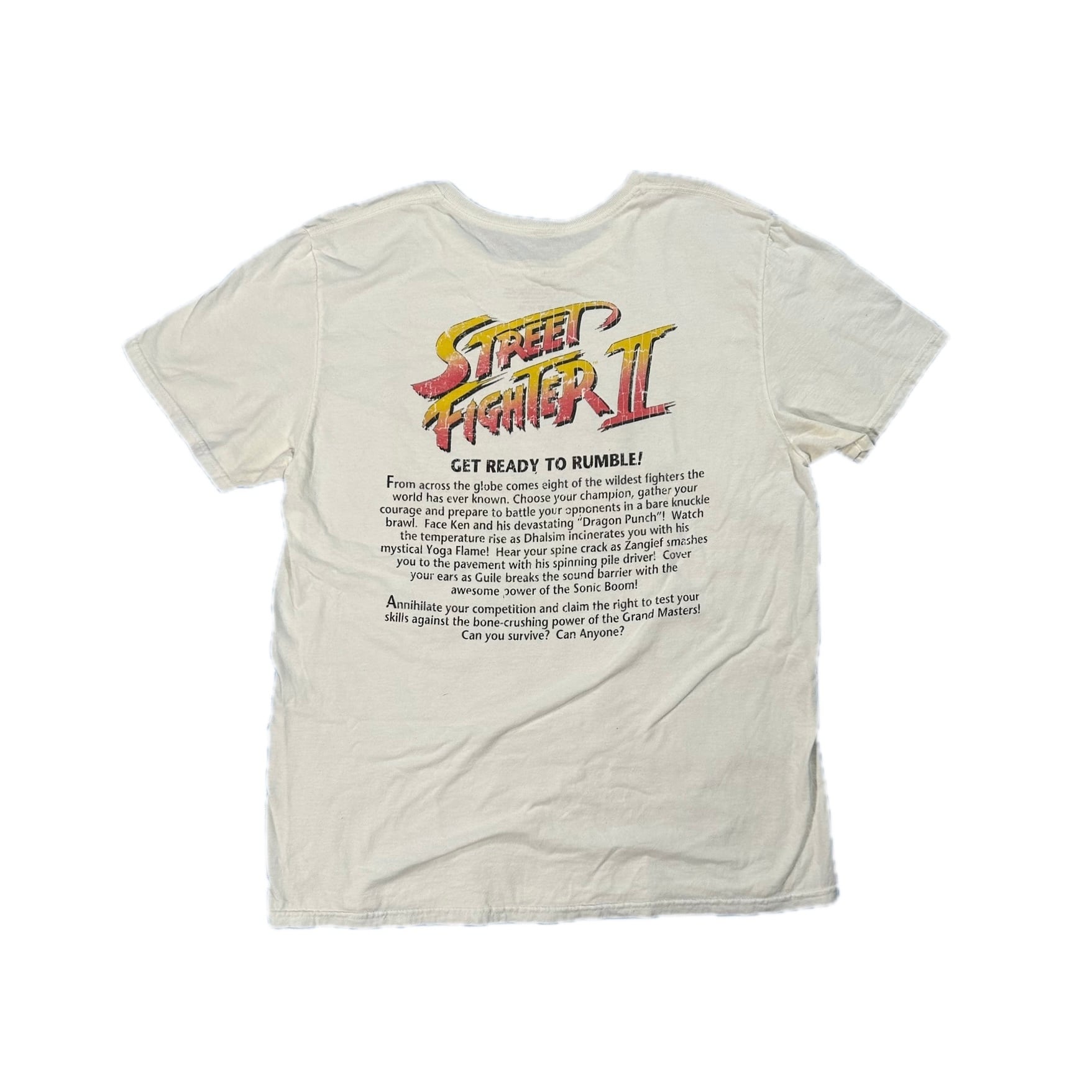 11538 ストリートファイターII Tシャツ 1991年 L | San Fernando