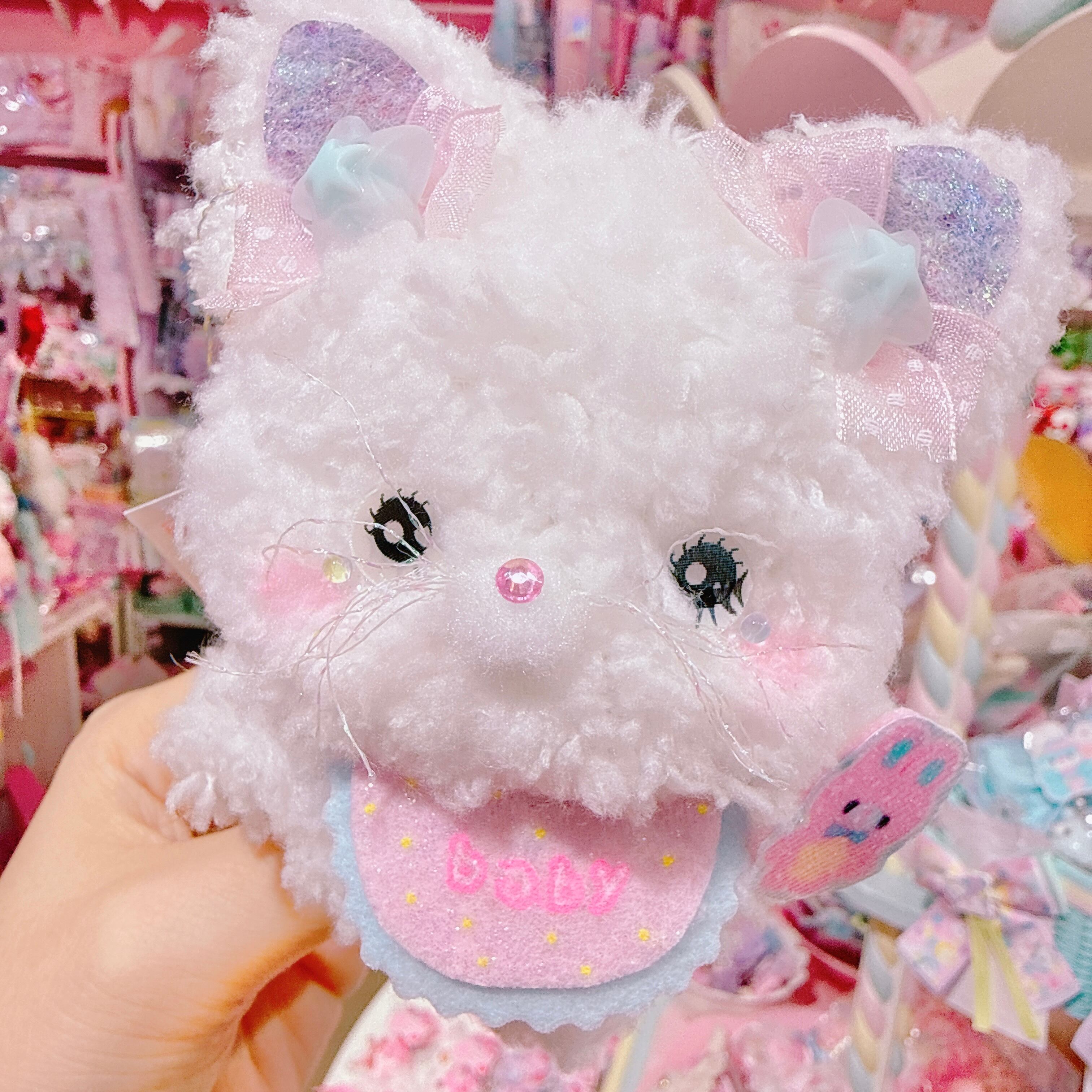 【M4】65-13ウインクするよ♪涙の妖精ぬいぐるみ（猫）