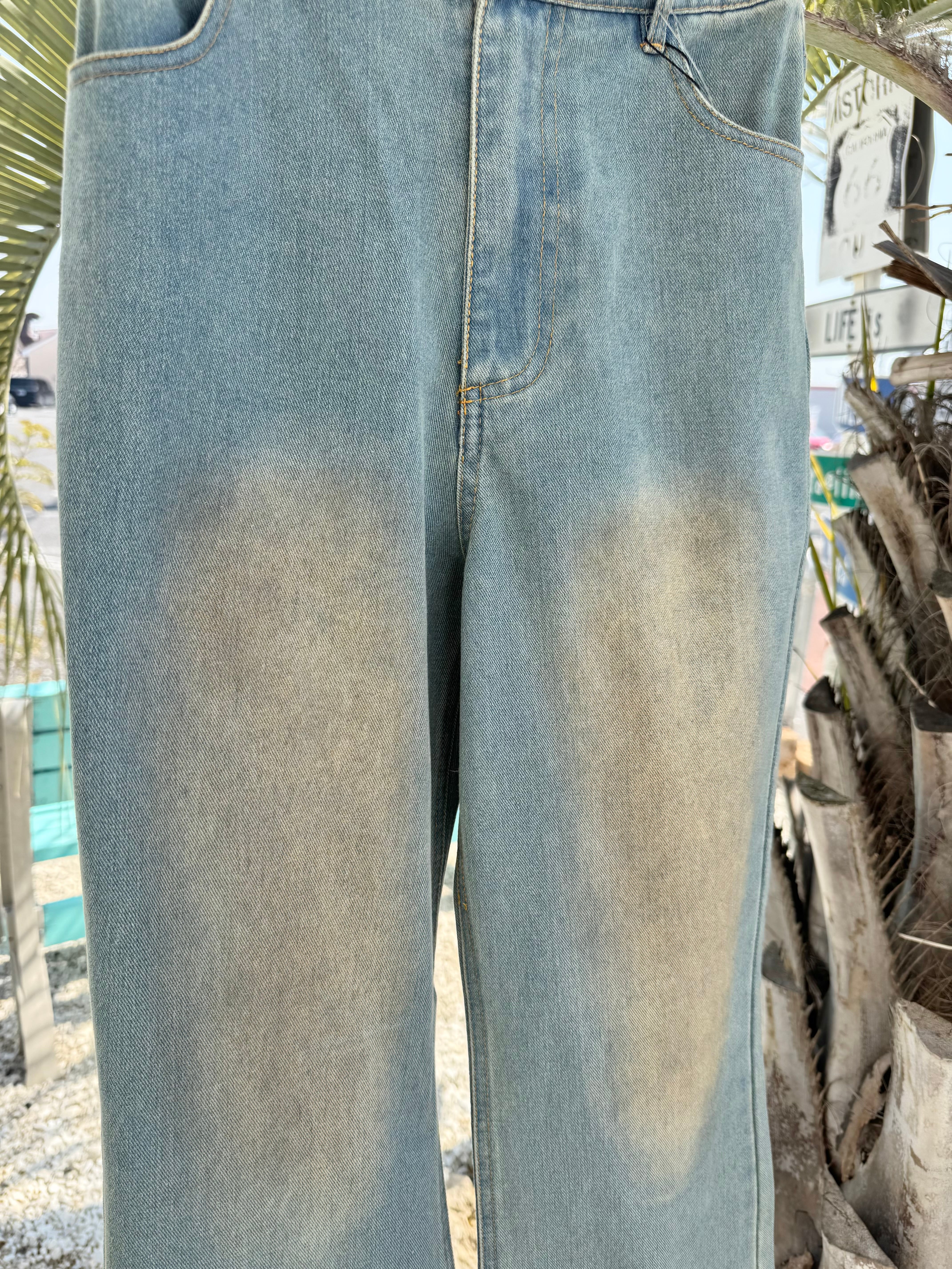 【mapuaコラボパッチ】フレアデニム¥7,750(8,525)