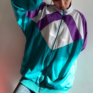 EURO 90s Track Top    active swiss design {ユーロ　90s トラックトップ　アクティブ　スイスデザイン　ユニセックス}