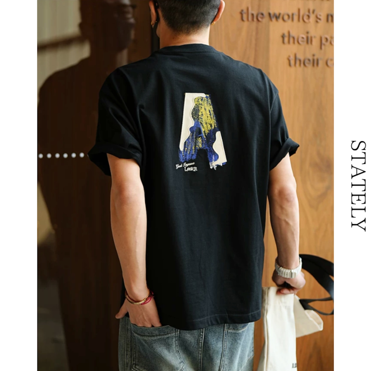 BAGOA Art ロゴ Tee/2color_T233・画像9