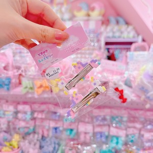 【R1】11-39 2連ユニコーンツインヘアクリップ