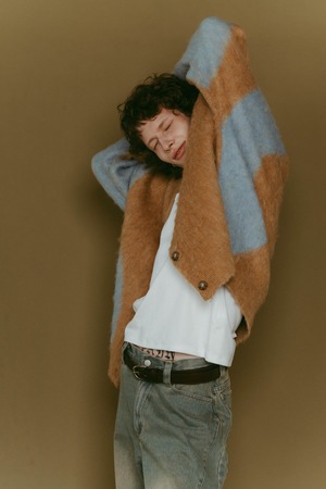 【Knuth Marf】Vneck cardigan/camel