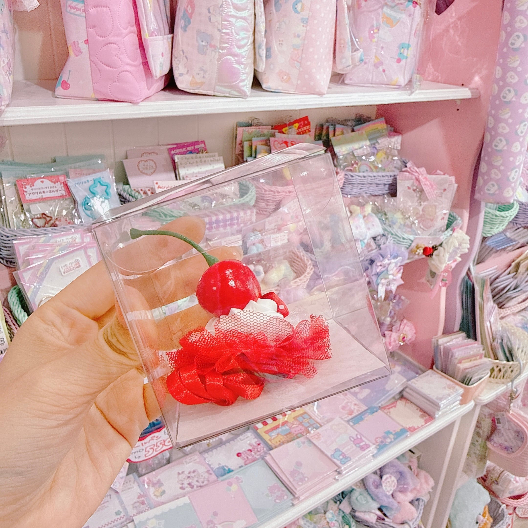 【J2】16-27ぬいぐるみ用ホイップチェリーヘッドドレス