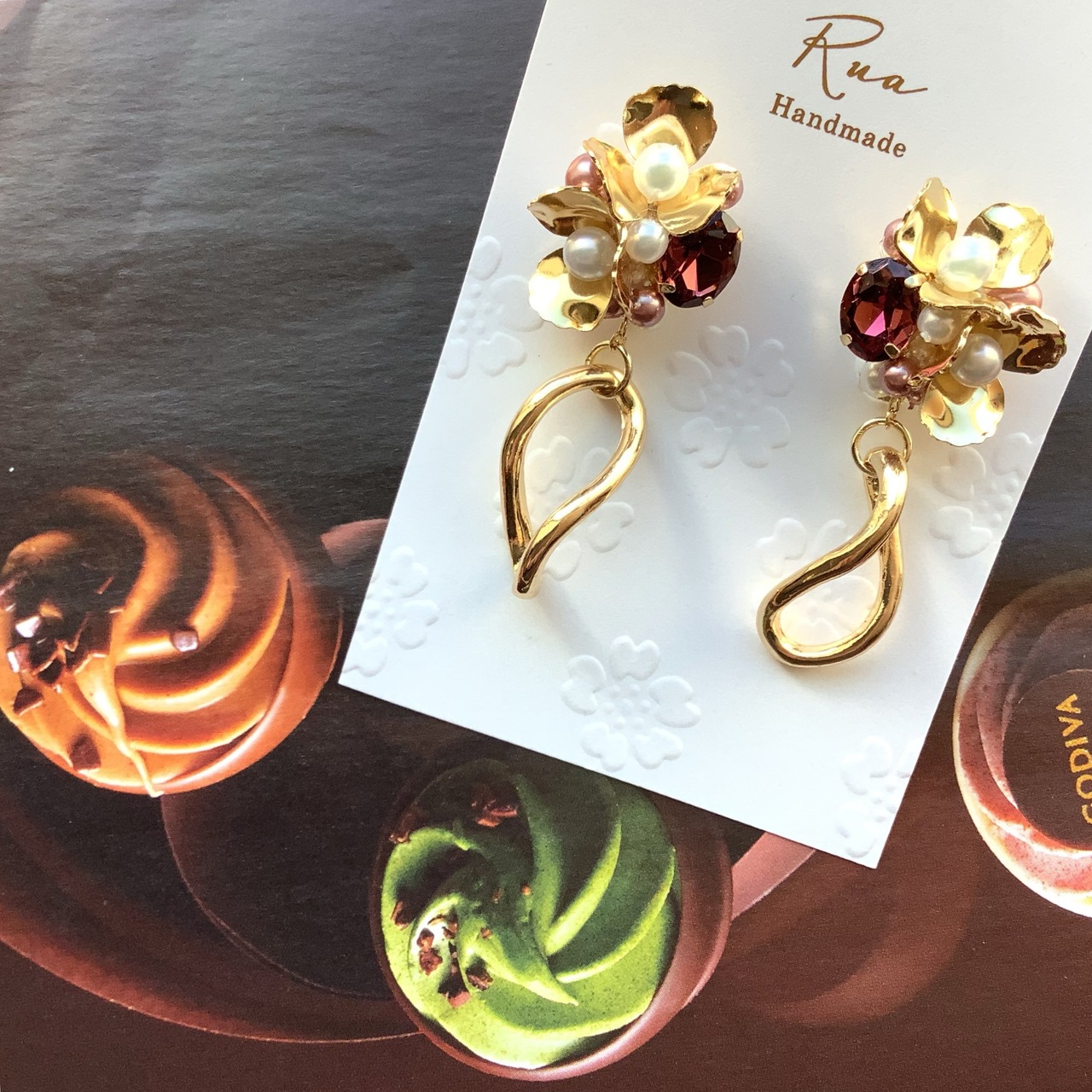 ティファニーティアドロップk18YG ダイヤピアス1.8g 片耳 