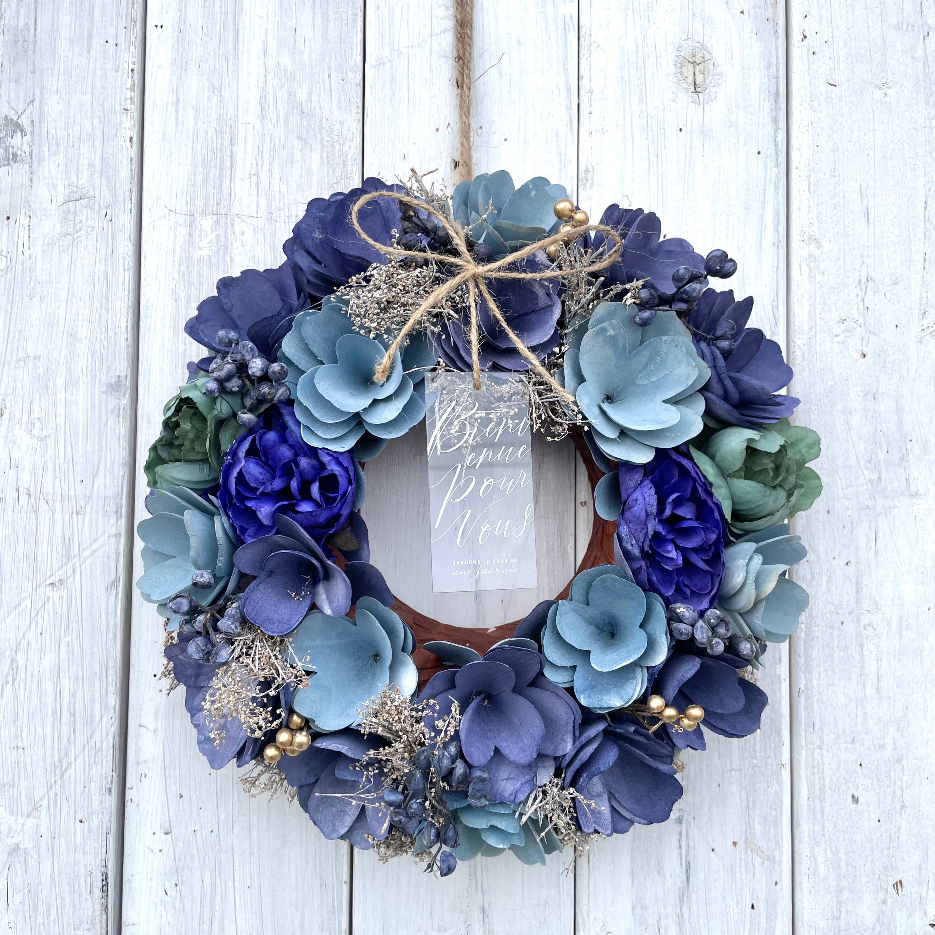 ナチュラルパインコーン 松ぼっくりリース 秋冬 クリスマスリース