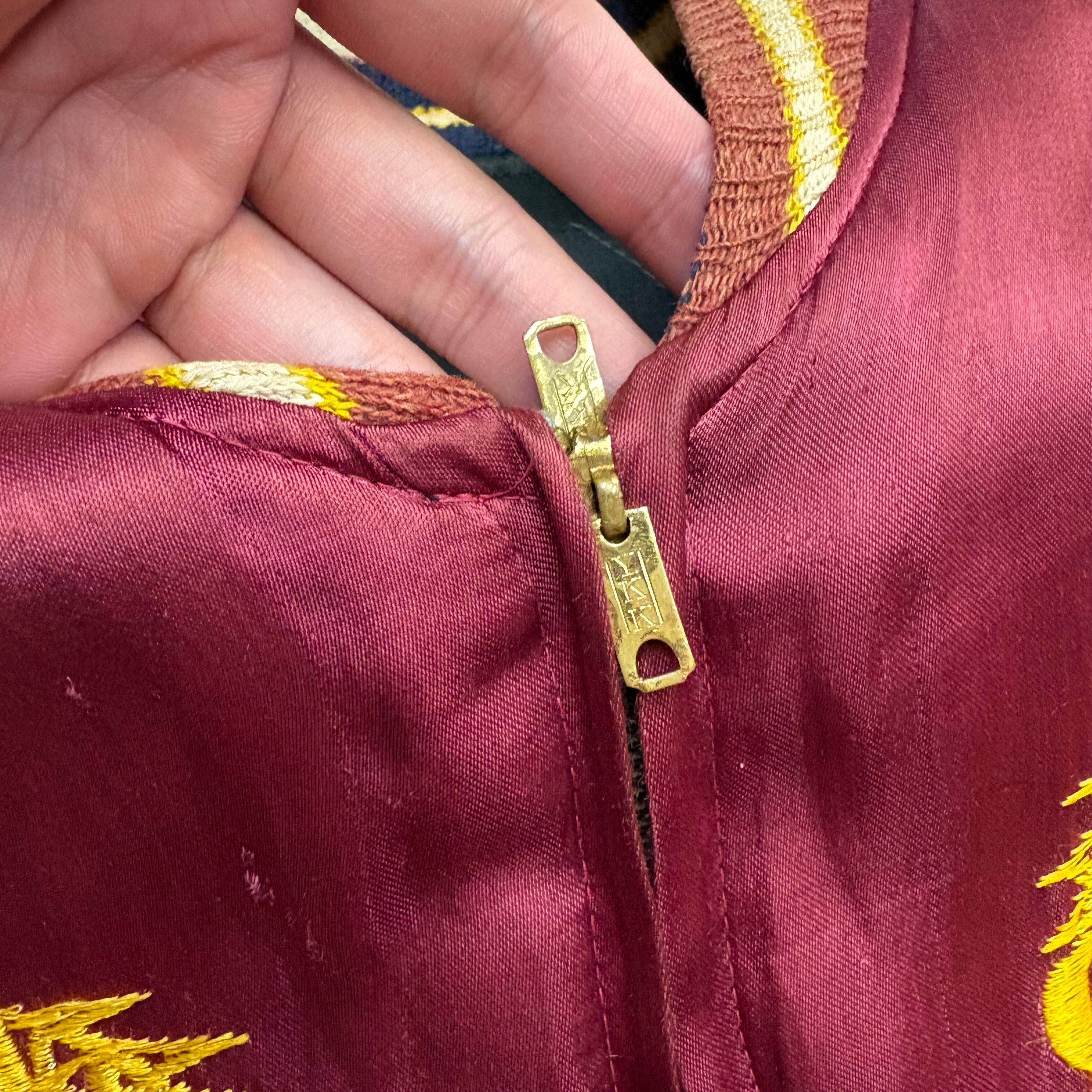 Special 50s 黒金 ドラゴン スカジャン 当時物 両面A | TTvintagejp