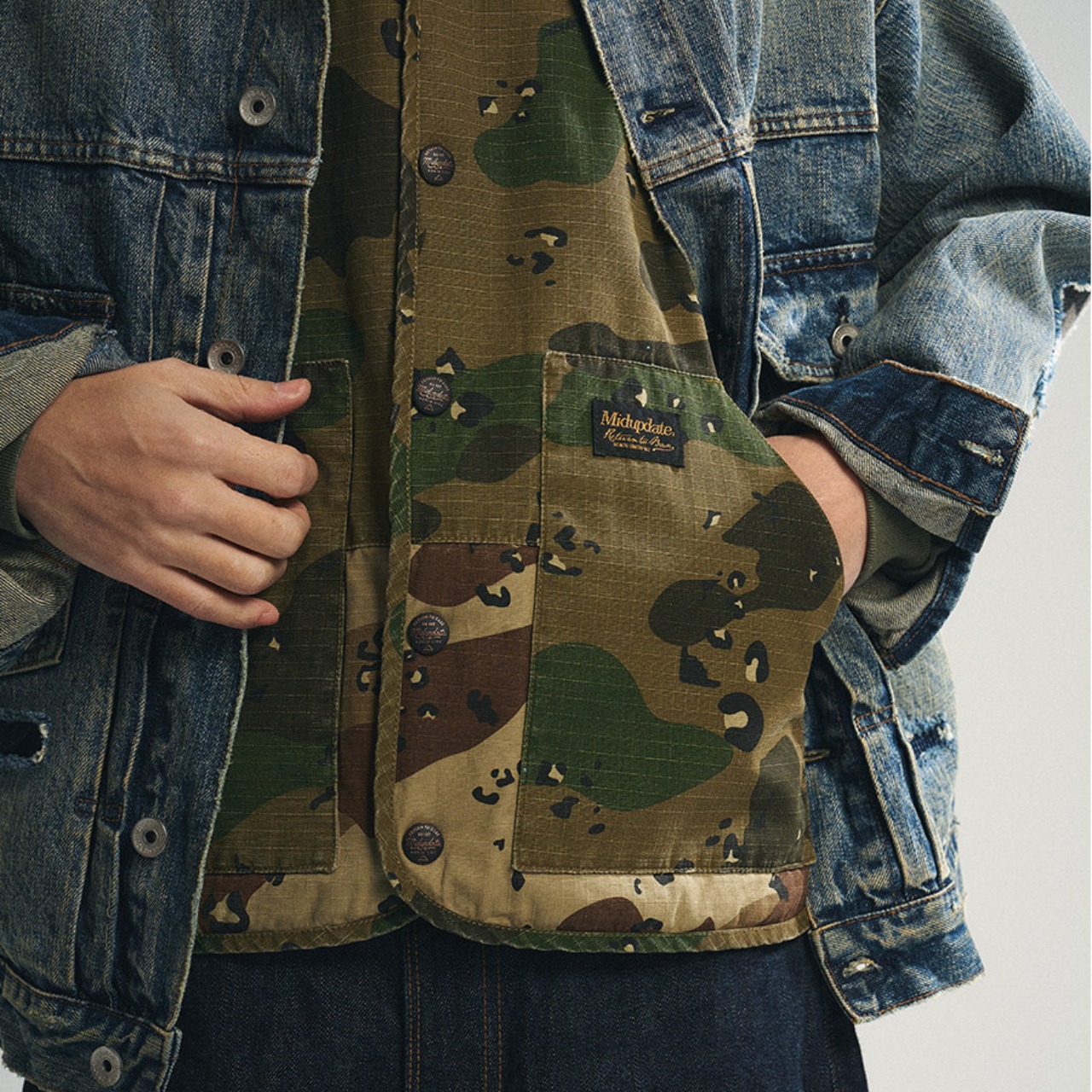 フォレストサイド・リバーシブルワークベスト K5620 - 10