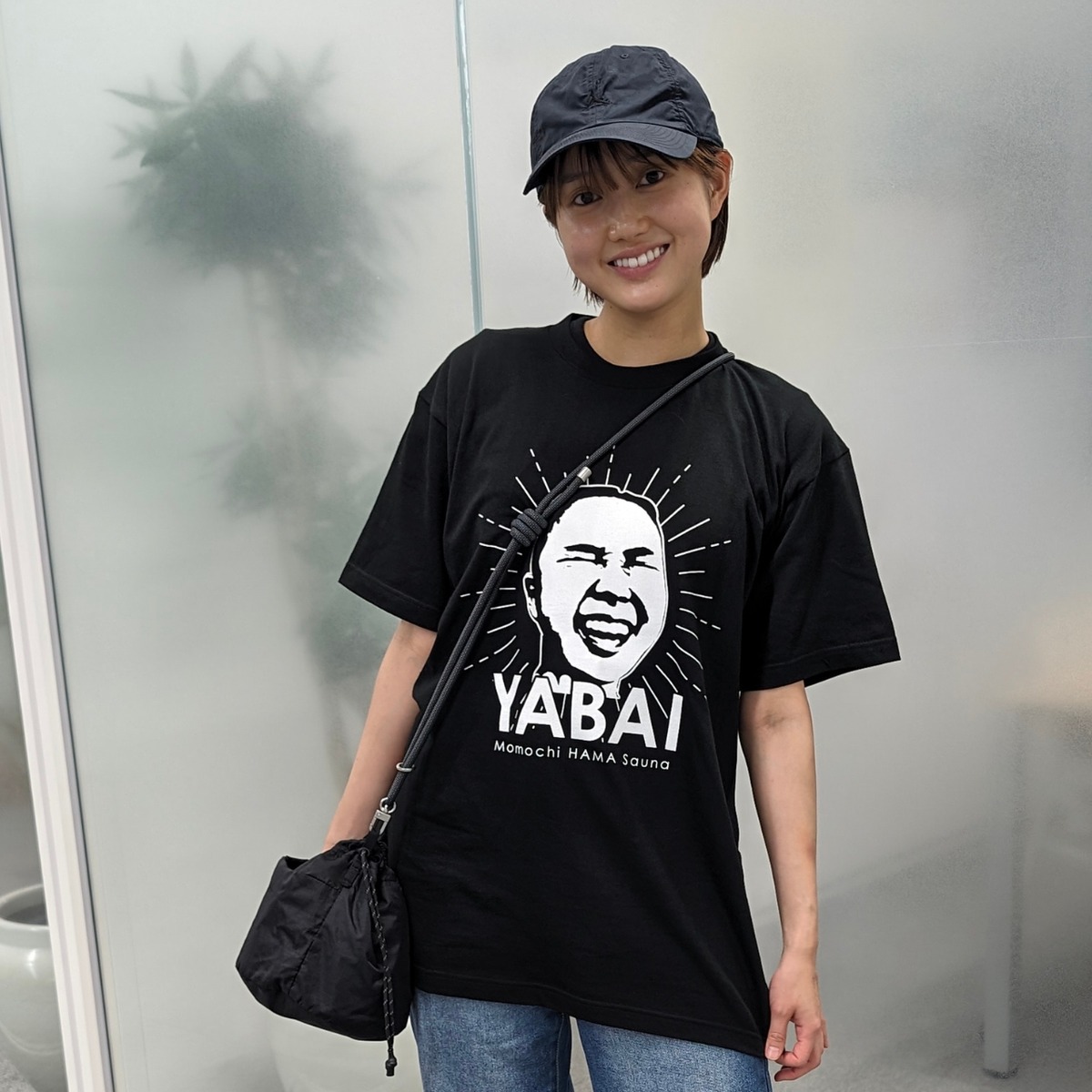 YABAI Tシャツ Black ~浜﨑アナお気に入りver~ | TNCオンラインショップ