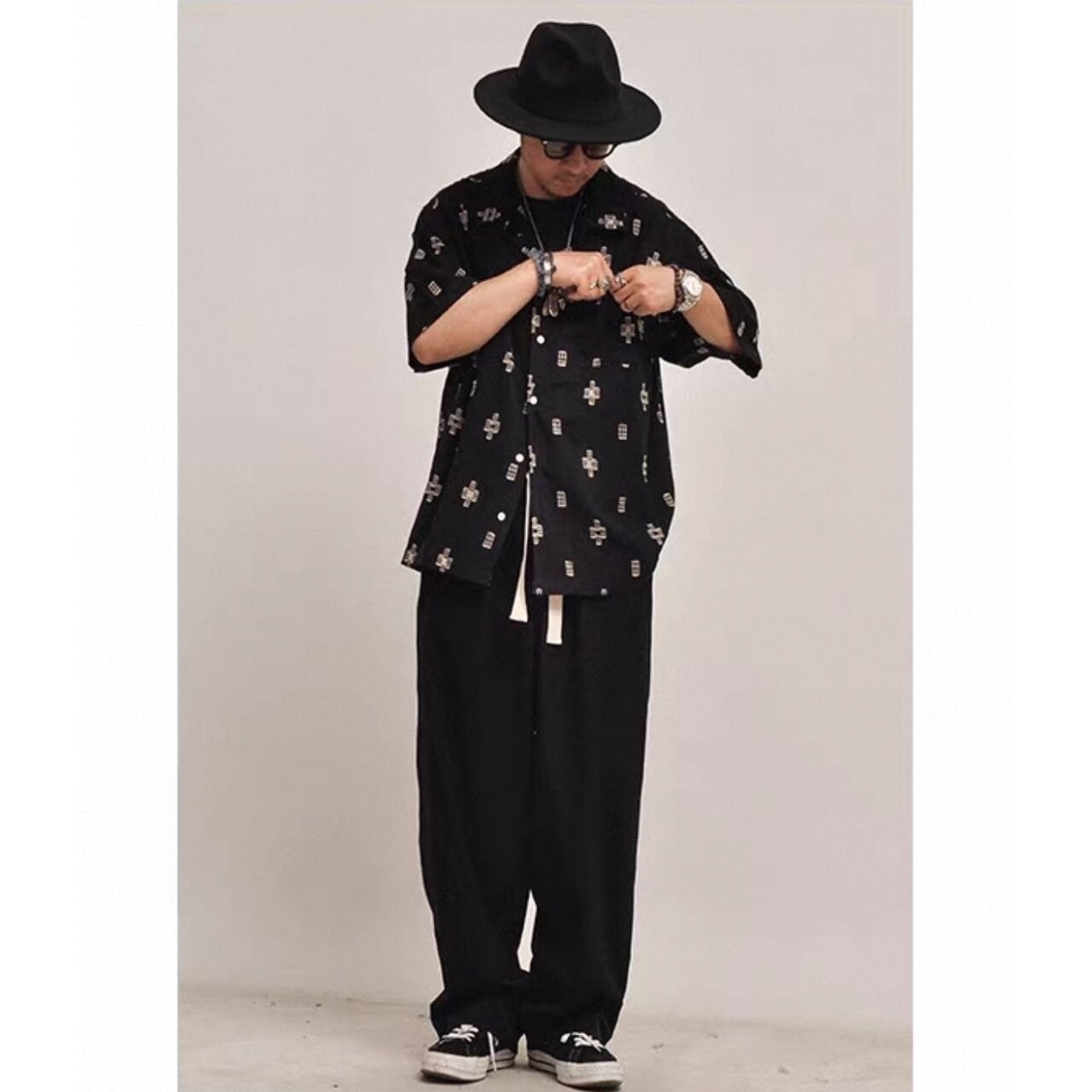 Relaxed fit straight pants 1003 - 6