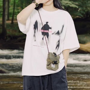 Crew Neck Short Sleeve T-Shirt ‐4col‐ A0342