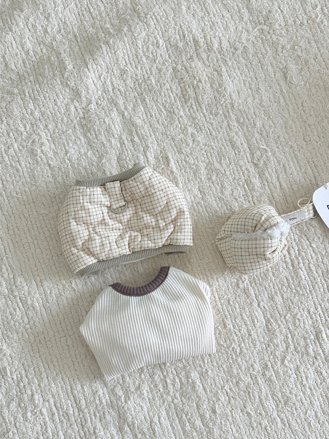 〈即納アイテム〉EYOU / キルトチェックハーネス