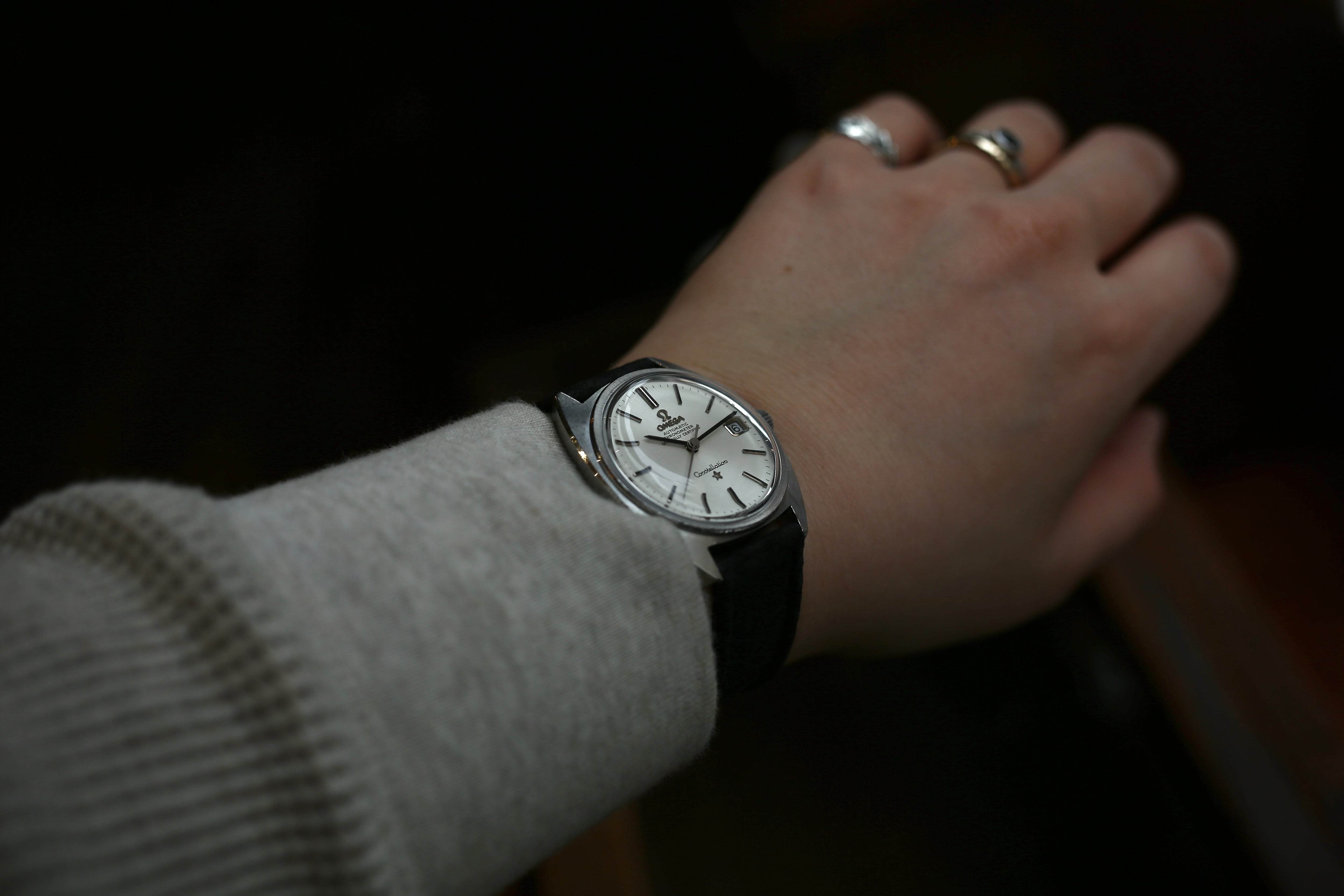 OMEGA】 1970年製 オメガ コンステレーション Cライン フラットベゼル