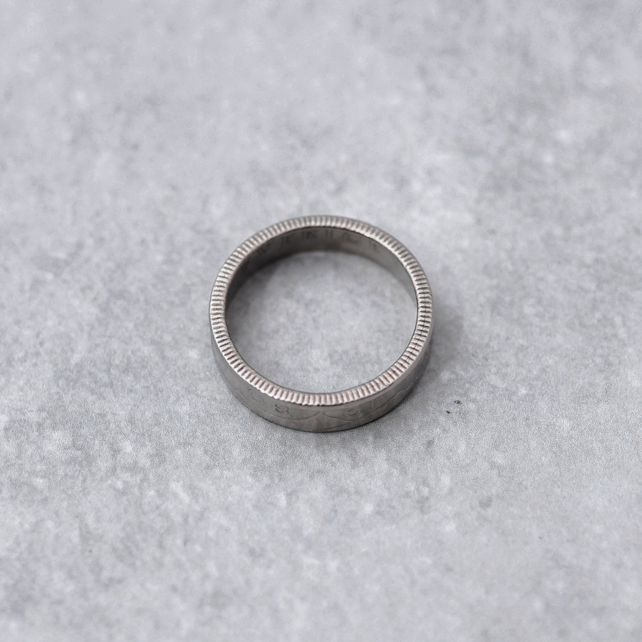 スウェーデン 1クローナ コインリング｜SWEDEN 1KRONA COINRING