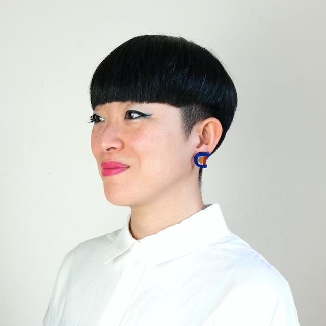 MYSTIC FORMS "Geometric Perspex Statement Mini Earrings "  FORM040　ピアス