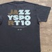 Jazzy Sport 下北沢店・10周年記念 Tシャツ／ヴィンテージブラック
