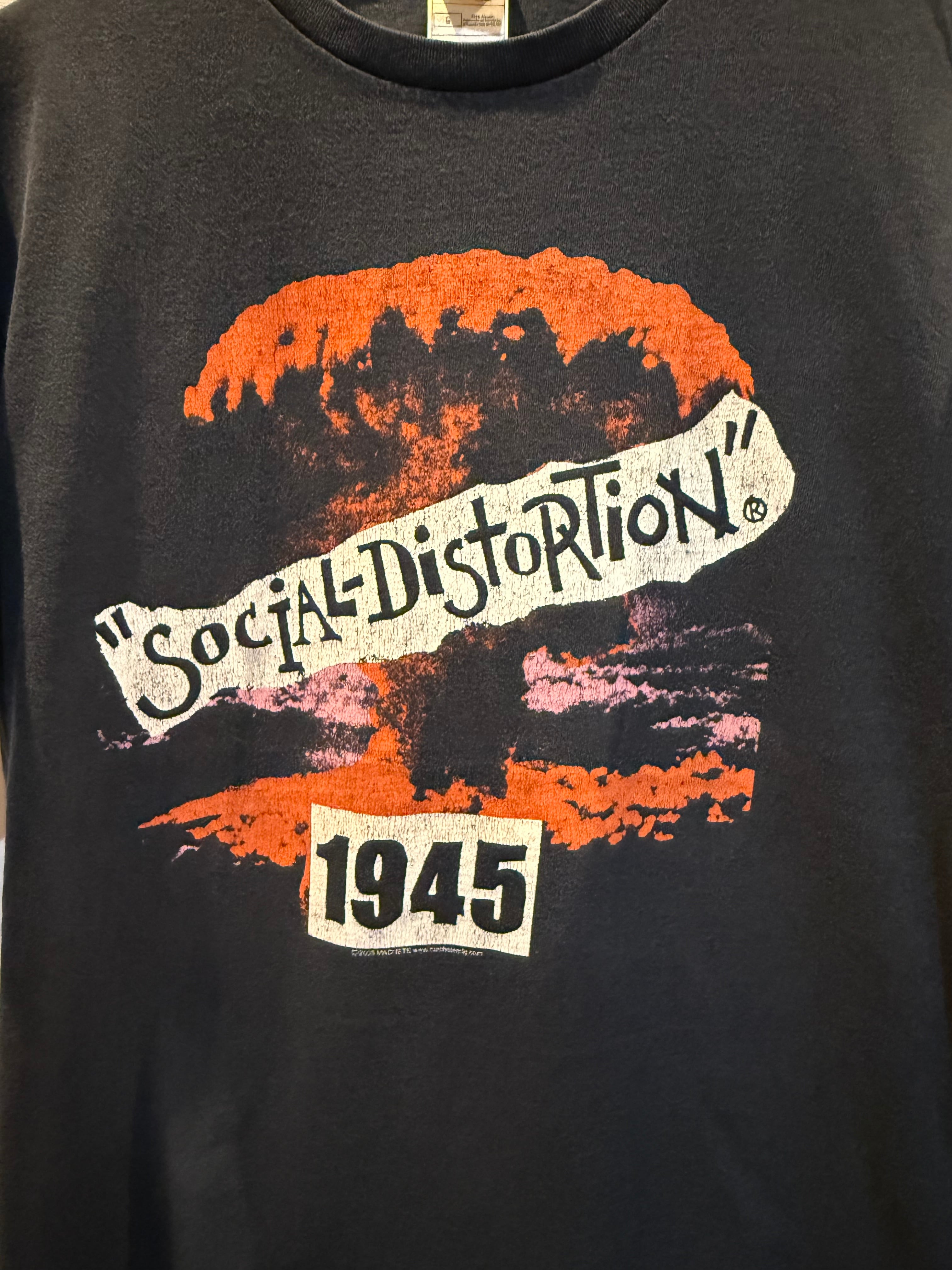 VINTAGE SOCIAL Distortion T-SHIRT（ヴィンテージ ソーシャル