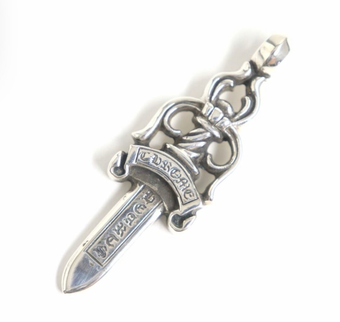CHROME HEARTS クロムハーツ ラージダガー 925 ペンダントトップ チャーム シルバー