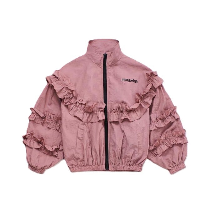 Maison Mangostan｜Ruffles Nylon Jacket