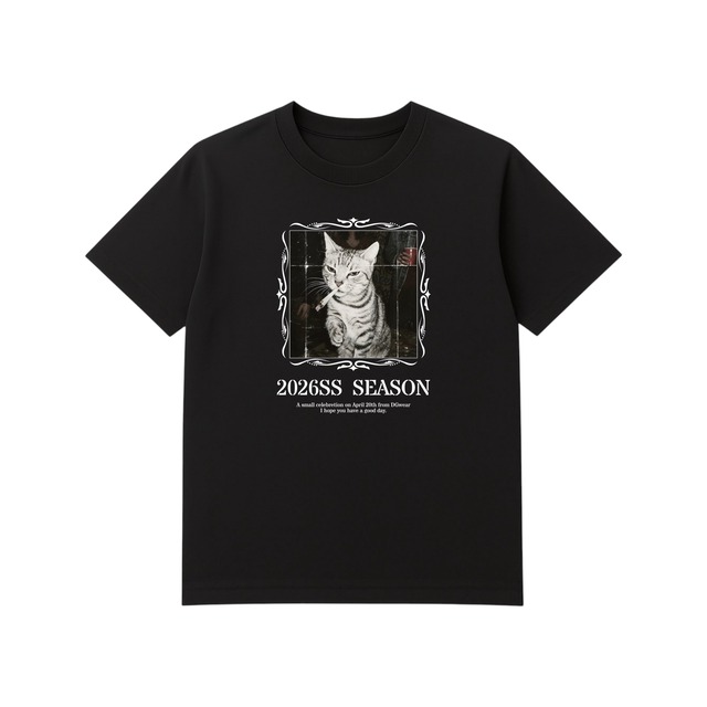 CHOUJI -koishikute- PHOTO S/S TEE BLACK | DGwear