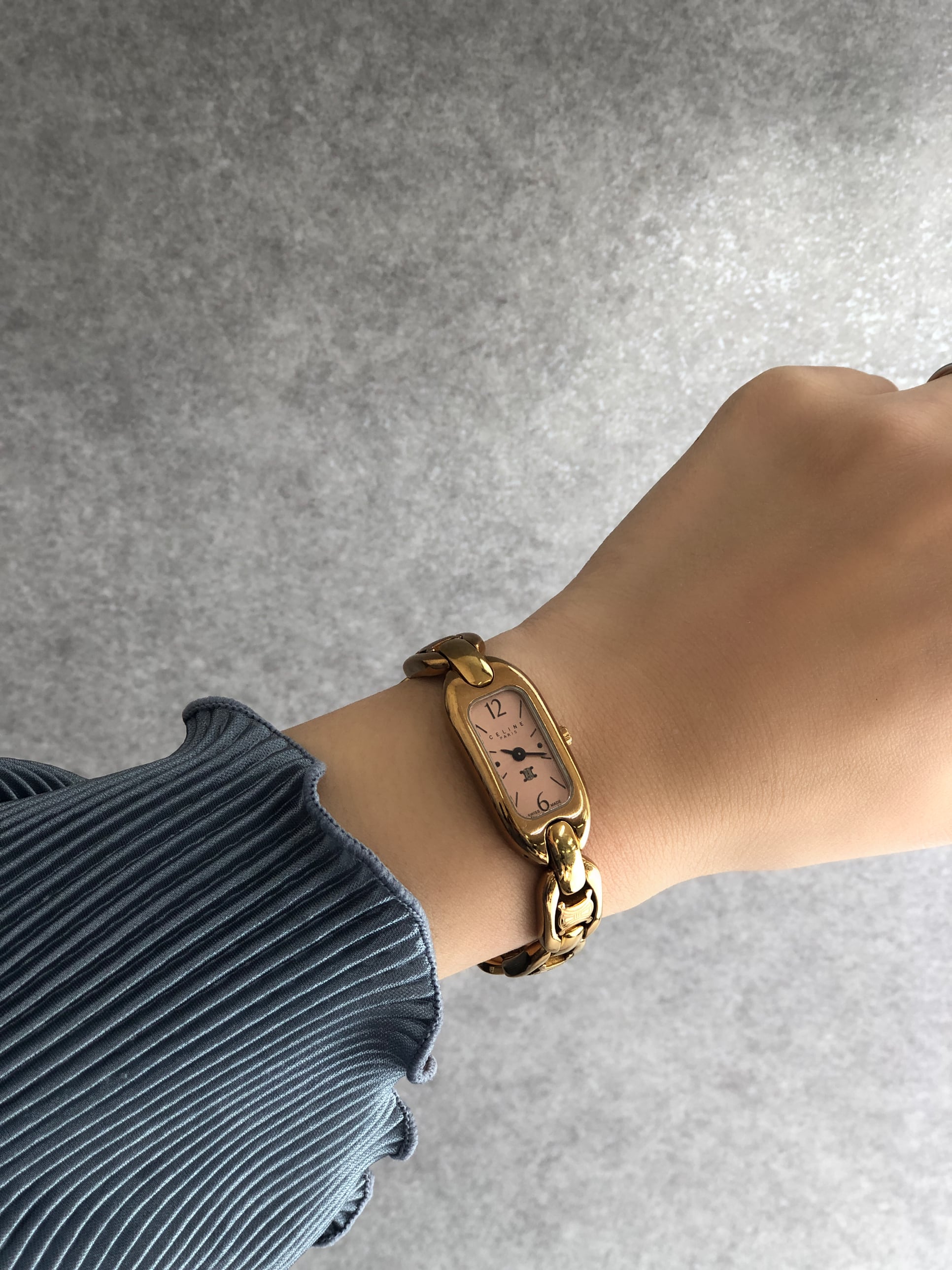CELINE セリーヌ 腕時計 ゴールド トリオンフ vintage ヴィンテージ
