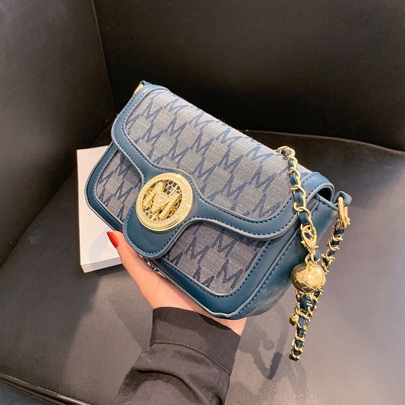 オータムチェーン 秋物 スクウェア メッセンジャーバッグ 手作りハンドバック69471715872