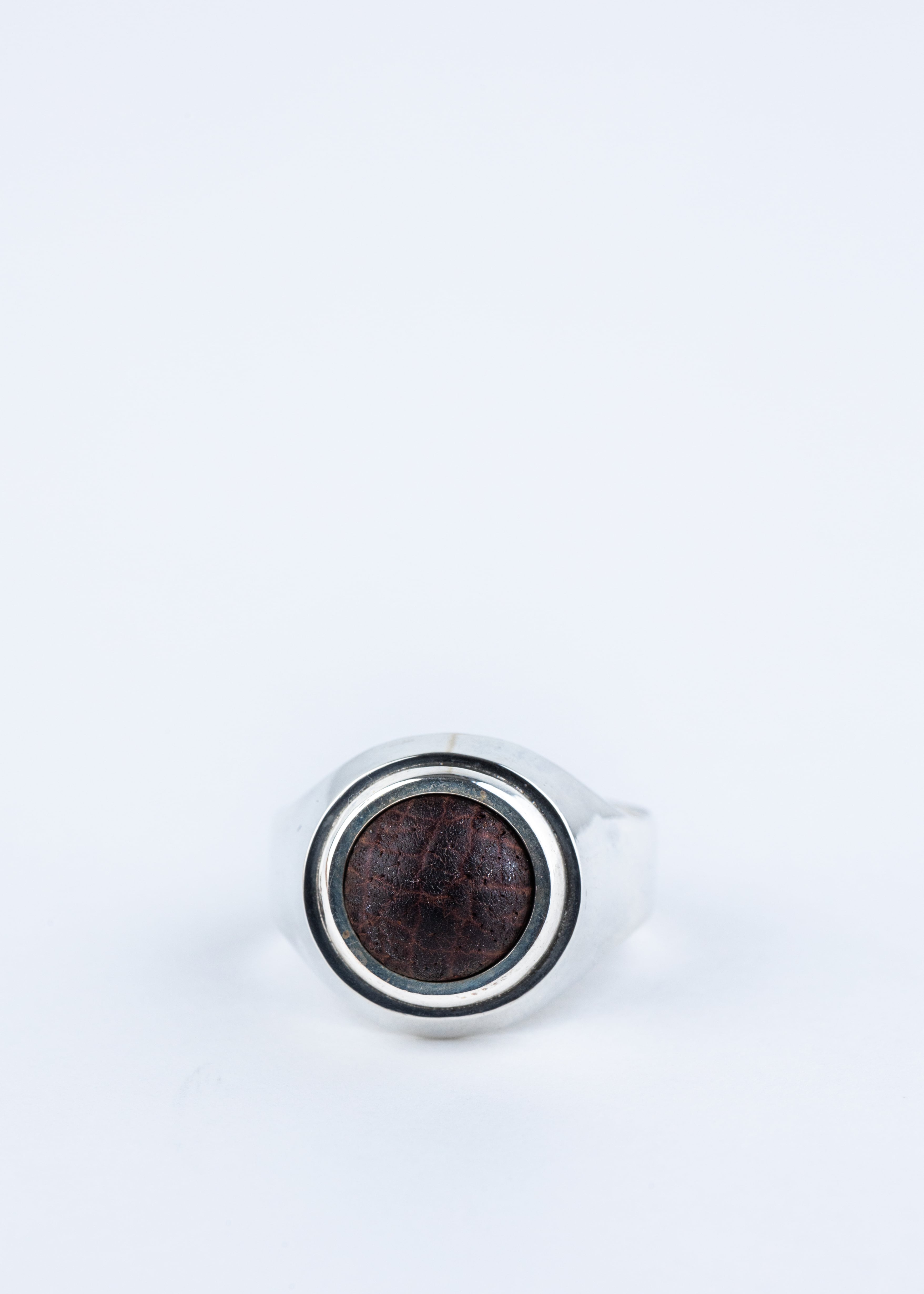 Boar Leather Ring | RAY
