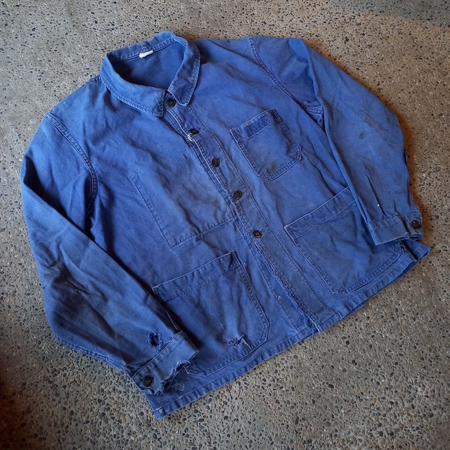 "boro" 50's フランス軍 カバーオール used [202054]