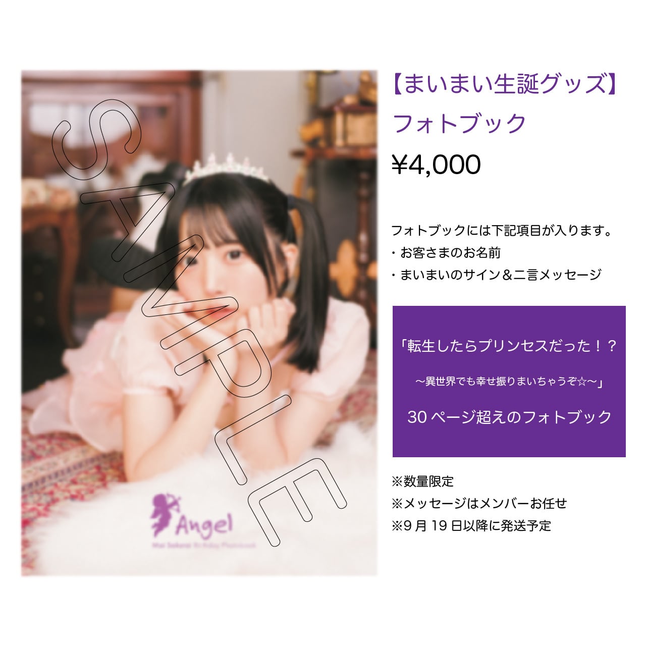 まいまい生誕グッズ2025】フォトブック | フューチャーサイダー公式