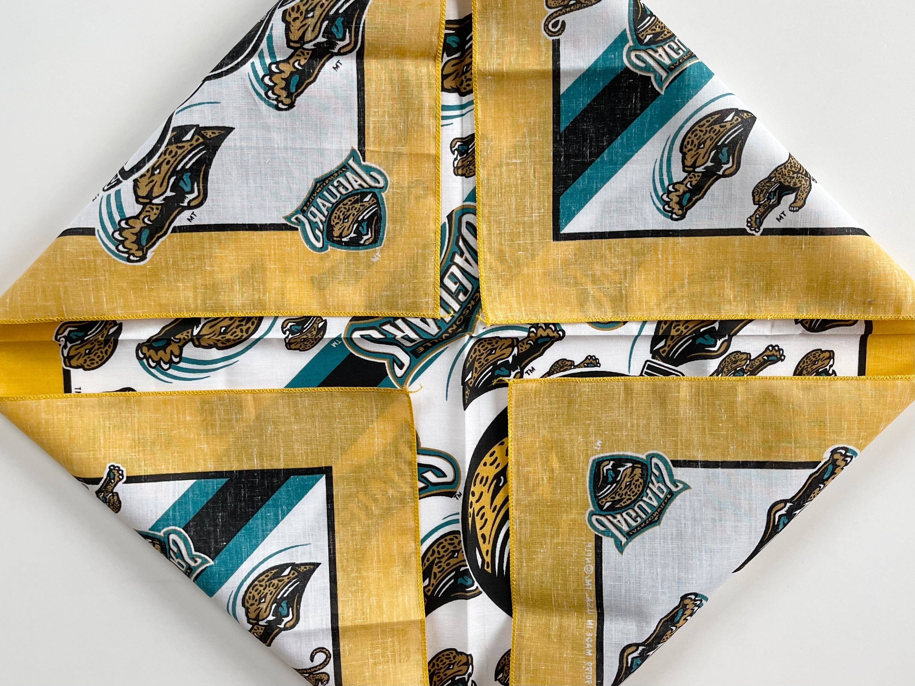 Deadstock】90s NFL JAGUARS ヴィンテージバンダナ | swallows