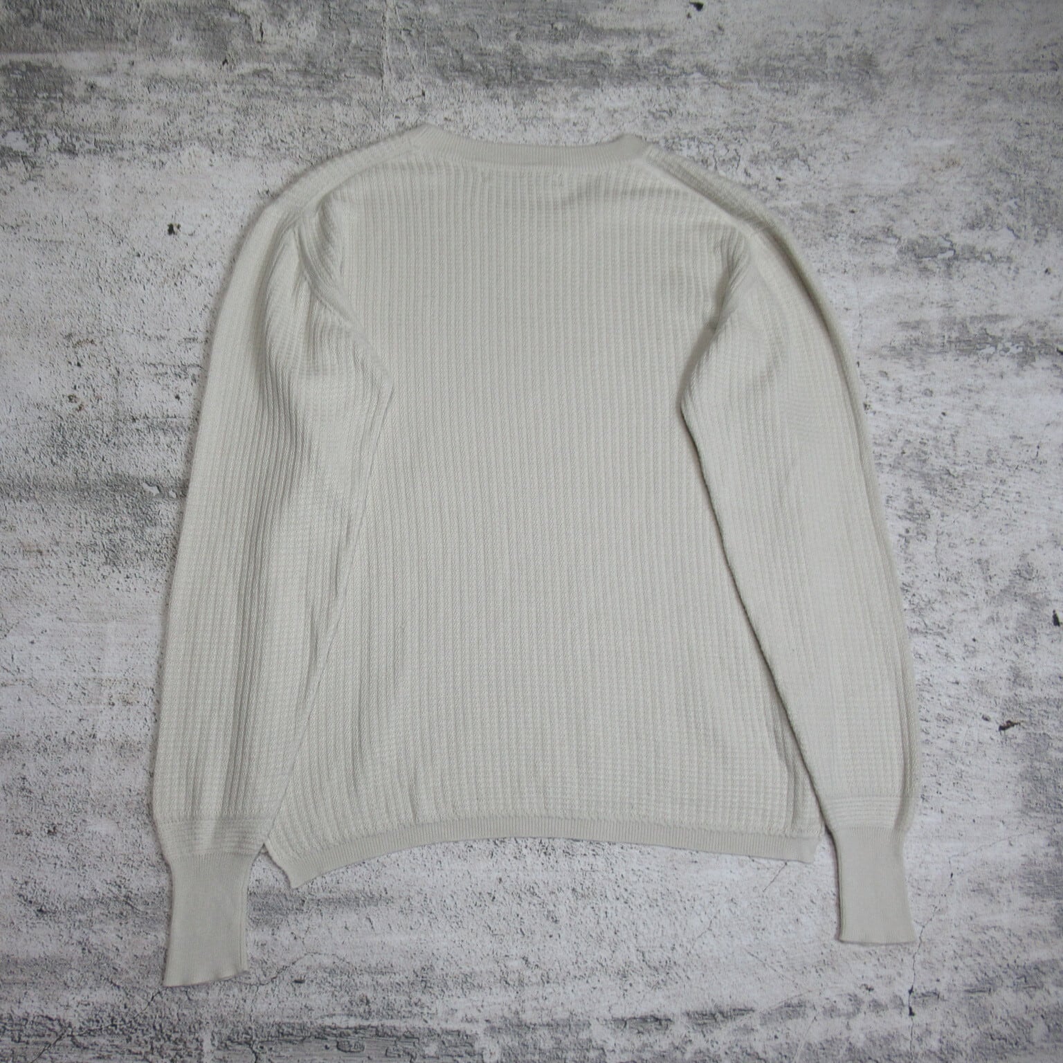 PHIGVEL / フィグベル Cotton Knit Guernsey Sweater | FAULT.