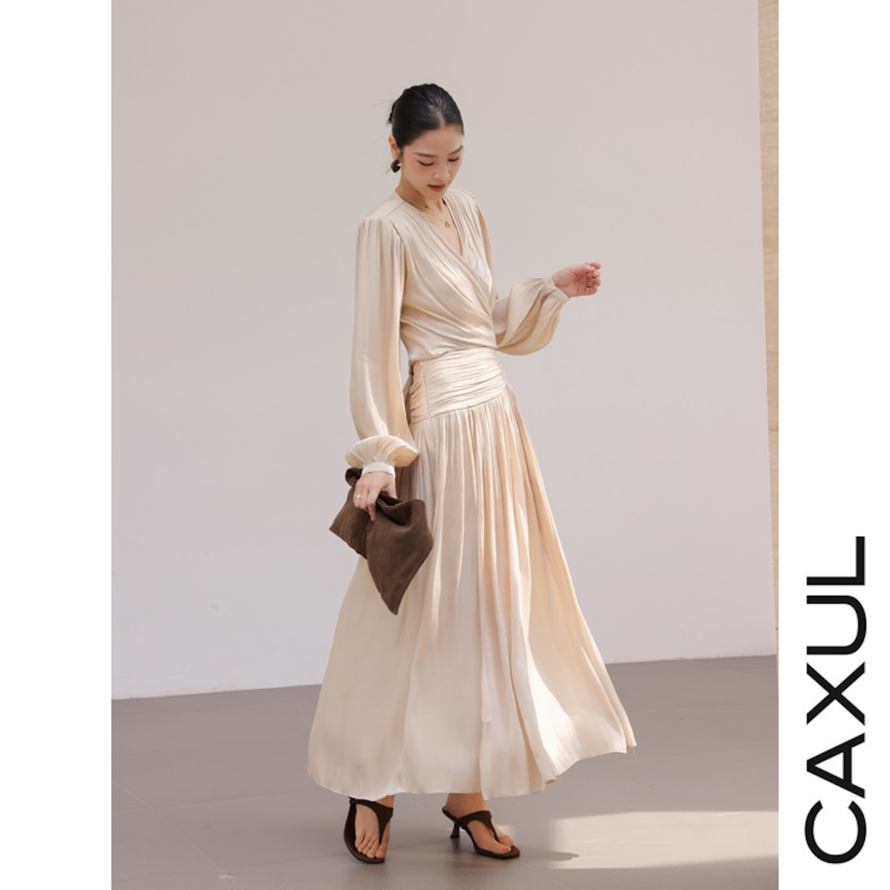 drape ブラウス&スカート set up