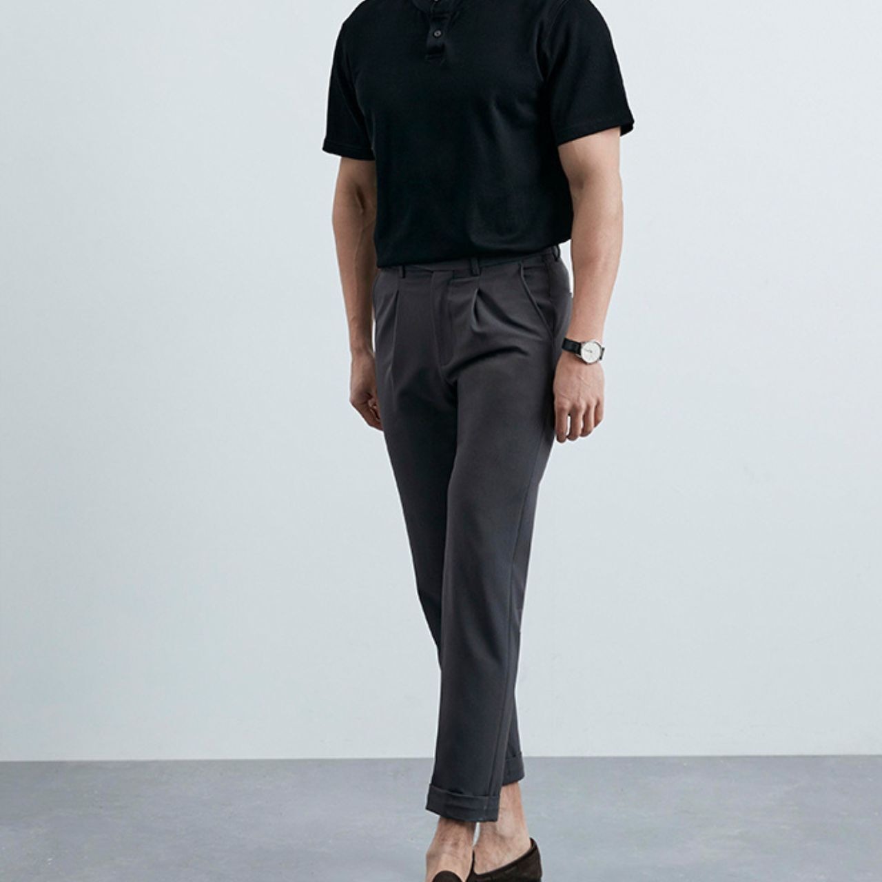 薄手クロップドパンツ　MT0210003