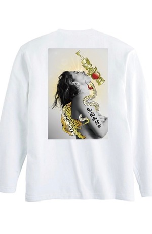 2022 BIRTHDAY MEMORIAL LONG SLEEVE T-SHIRT(WHITE)