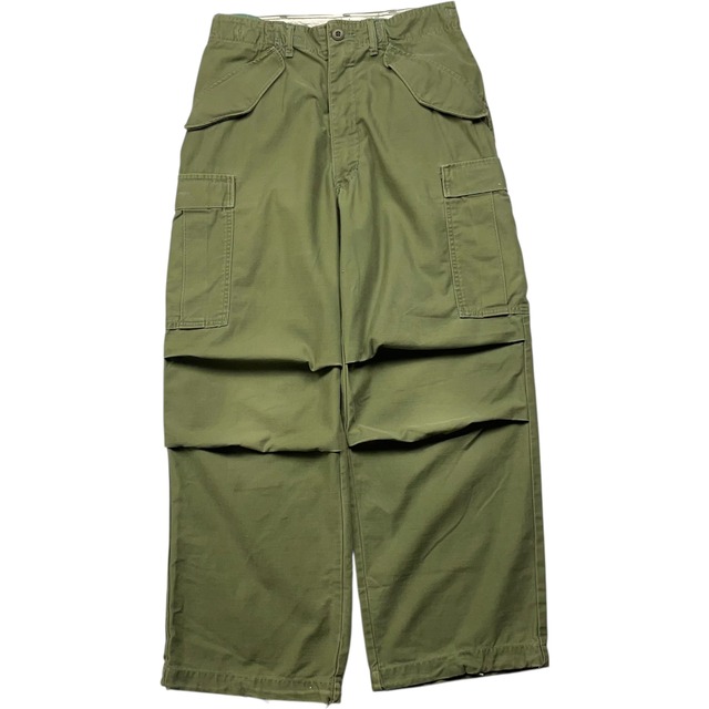 《実寸W31L29》U.S.ARMY アメリカ陸軍 M-65 フィールドパンツ ミリタリーパンツ カーゴパンツ 70年代 no.7884